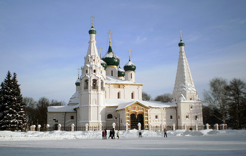 Ярославль, Церковь Ильи Пророка, Советская площадь