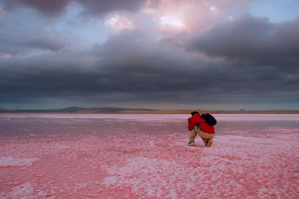 Розовое озеро Масазыр