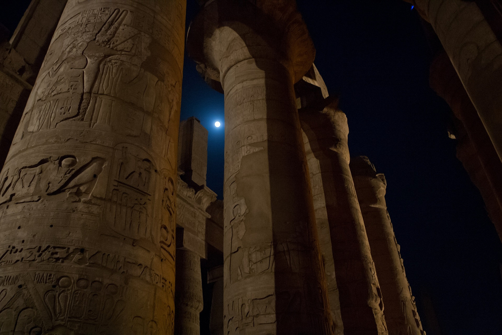 Карнакский храм в Египте