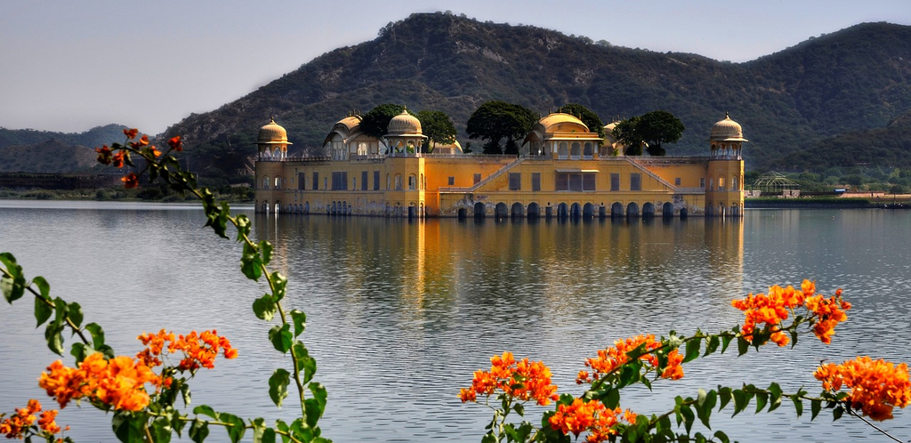 Дворец на воде Джал-Махал. Джайпур, Индия