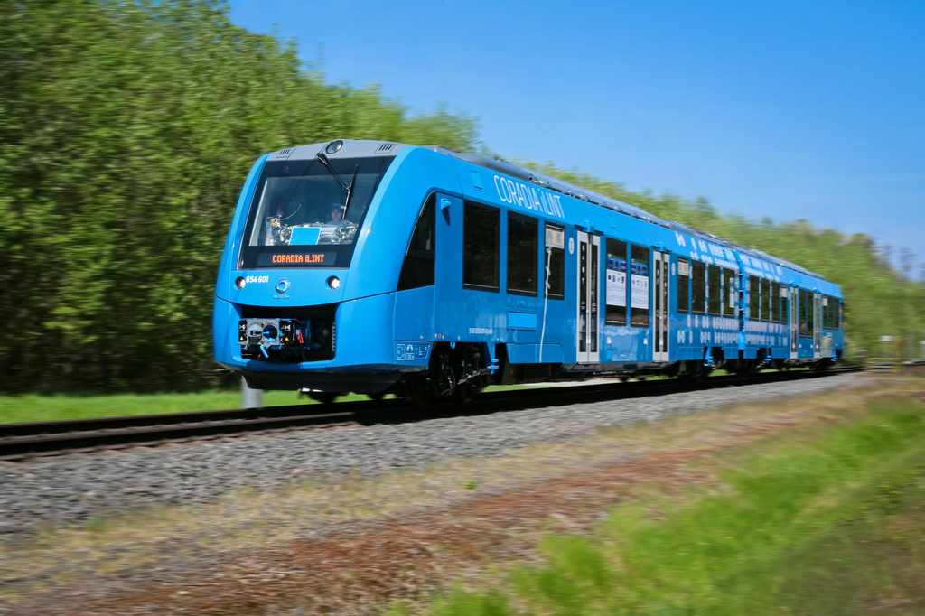 Водородный поезд в Германии