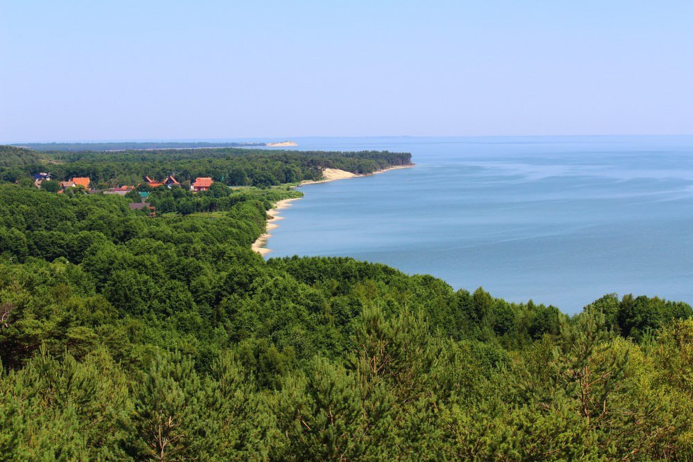 Куршский залив и Балтийское море